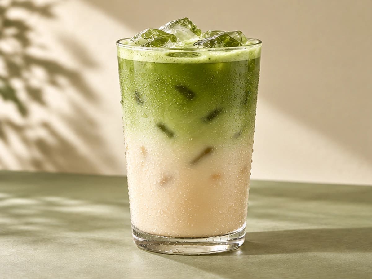 Iced Vanilla Matcha